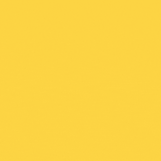 A solid yellow background.